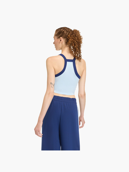 adidas Seasonal Essentials Colorpop Tanktop mit aufgestickter Grafik Blau 156081 3