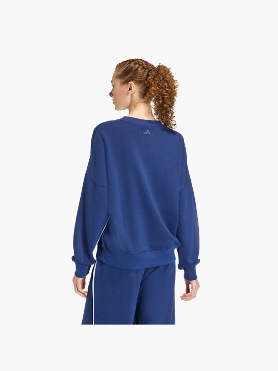 adidas Seasonal Essentials Colorpop Sweatshirt mit aufgestickter Grafik Blau 156523 3