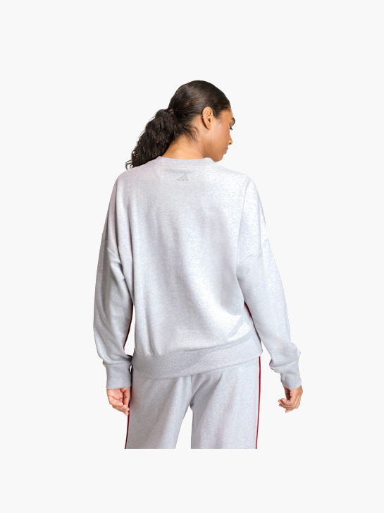 adidas Seasonal Essentials Colorpop Sweatshirt mit aufgestickter Grafik Hellgrau 156524 3