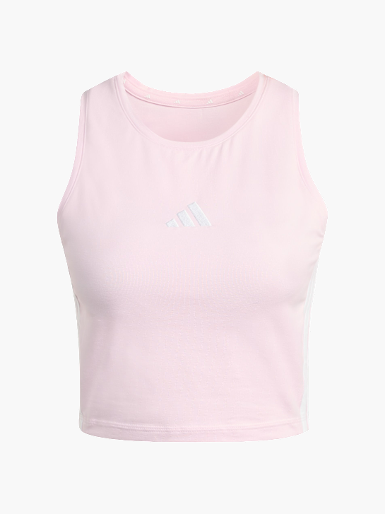 adidas ESSENTIALS 3-STREIFEN GEPOLSTERTES TANKTOP Rosa 168827 1