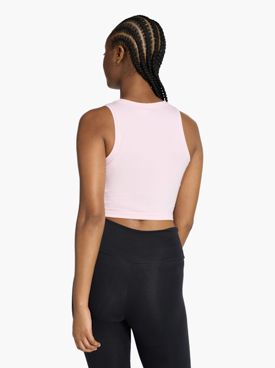 adidas ESSENTIALS 3-STREIFEN GEPOLSTERTES TANKTOP Rosa 168827 3