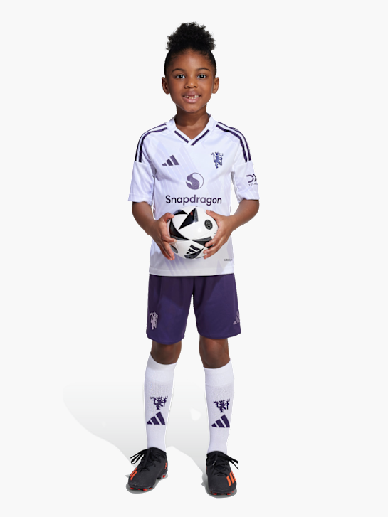 adidas Manchester United 25/26 Kids Mini-Ausrüstung Weiß 142464 3