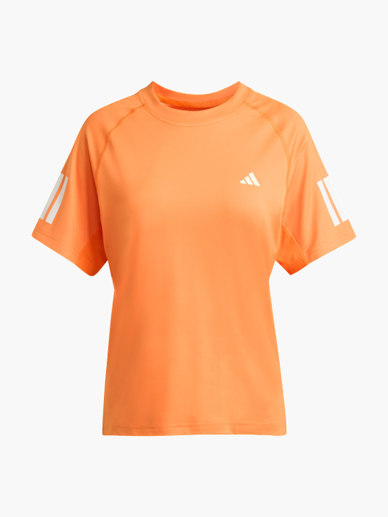 adidas Club 3-Streifen Tennis CLIMACOOL T-Shirt Orange 156432 1