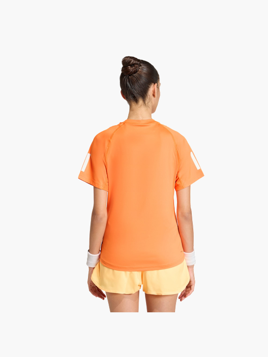 adidas Club 3-Streifen Tennis CLIMACOOL T-Shirt Orange 156432 3