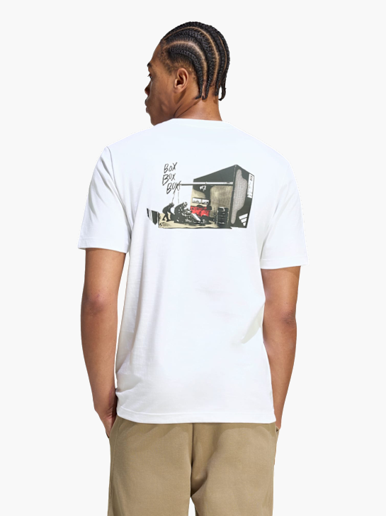 adidas MOTORSPORT BOX 3 GRAFIK T-SHIRT Weiß 168564 3