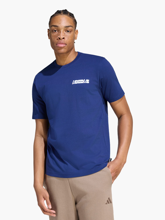 adidas NOVELTY CARDS GRAFIK T-SHIRT Blau 168900 2
