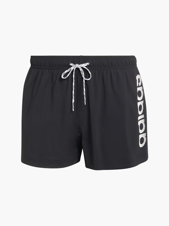 adidas LOGO ELASTISCHE STRICK-BADEHOSE 7,6 CM Schwarz 168556 1