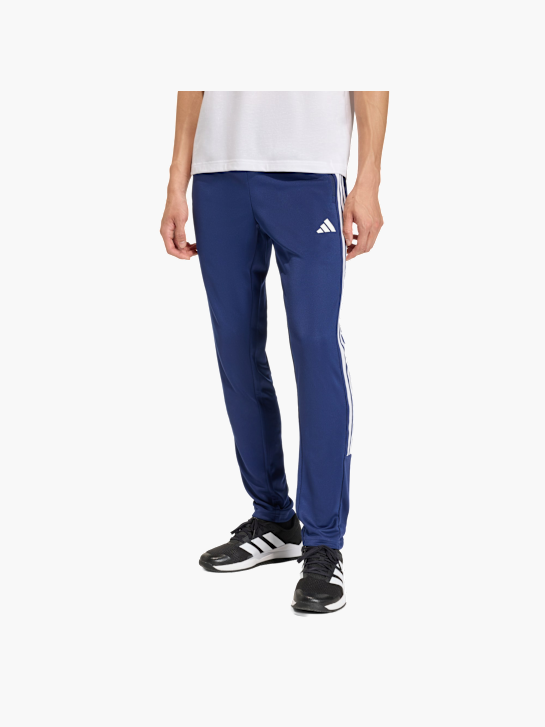 adidas WORKOUT ESSENTIALS ALL-SET 3-STREIFEN HOSE AUS GEWIRKTEM MATERIAL Blau 156340 2