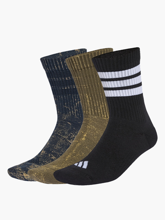 adidas Stonewash Crew Socken, 3 Paar Blau 156372 1