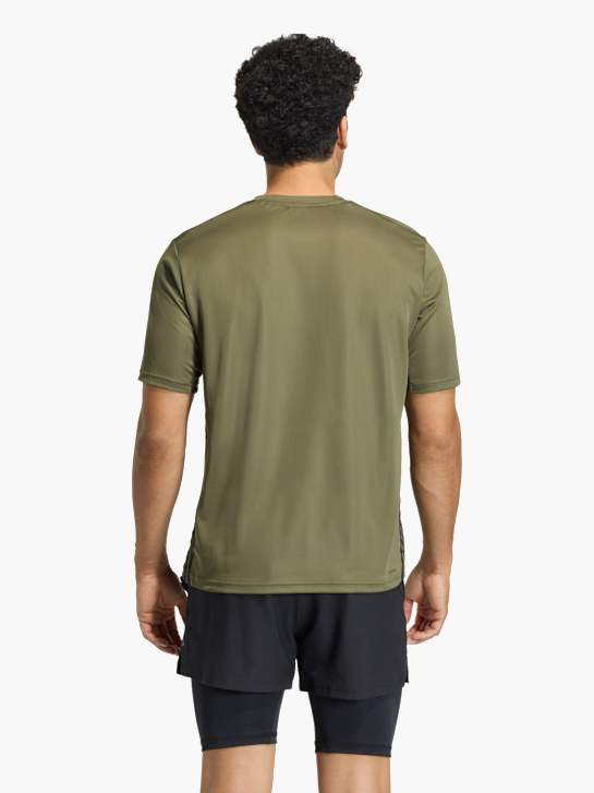 adidas WORKOUT ESSENTIALS BASE 3-STREIFEN T-SHIRT Grün 169649 3
