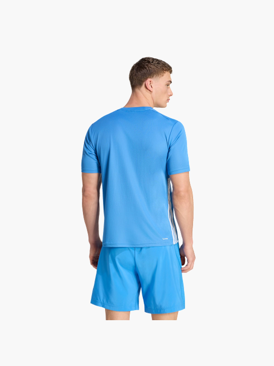 adidas WORKOUT ESSENTIALS BASE 3-STREIFEN T-SHIRT Blau 156905 3