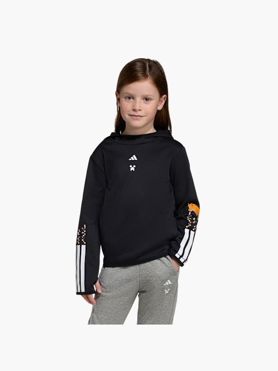 adidas ADIDAS MINECRAFT TRAINING 3-STREIFEN HOODIE Schwarz 156158 2