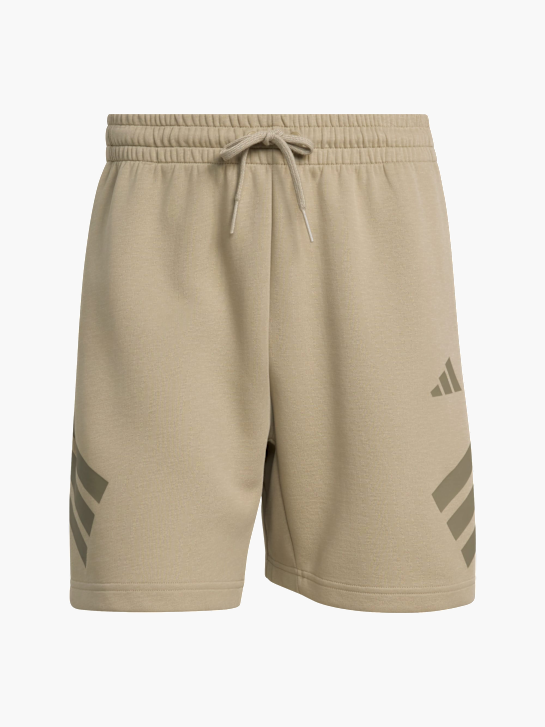 adidas Future Icons 3-Streifen Shorts Braun 156375 1