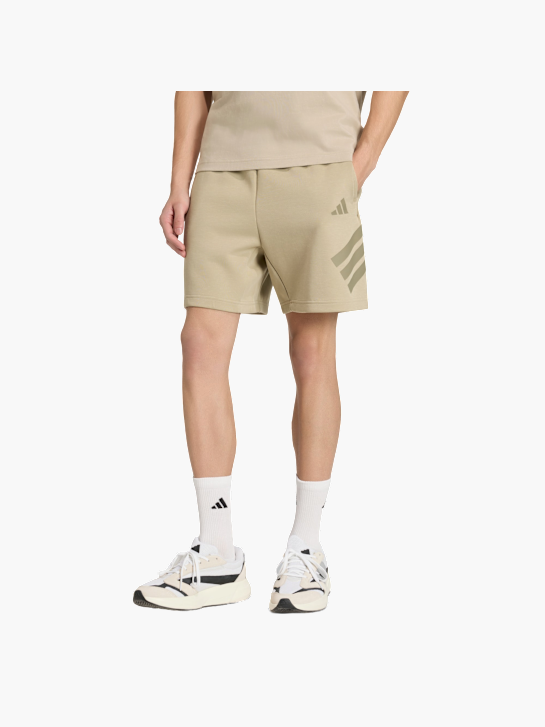 adidas Future Icons 3-Streifen Shorts Braun 156375 2