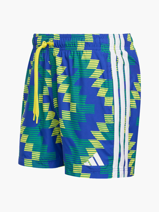 adidas 5-Inch&nbsp;Badeshorts mit fußball-inspirierter Grafik Gelb 157392 1
