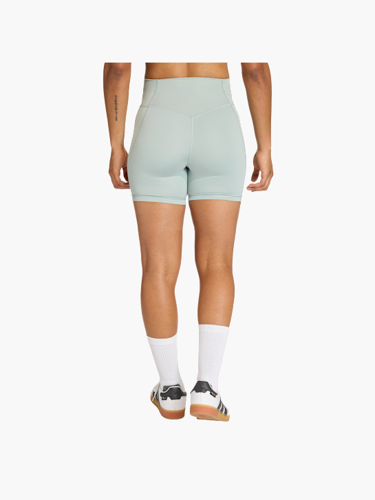 adidas Optime Essentials Workout kurze Leggings Grün 156195 3