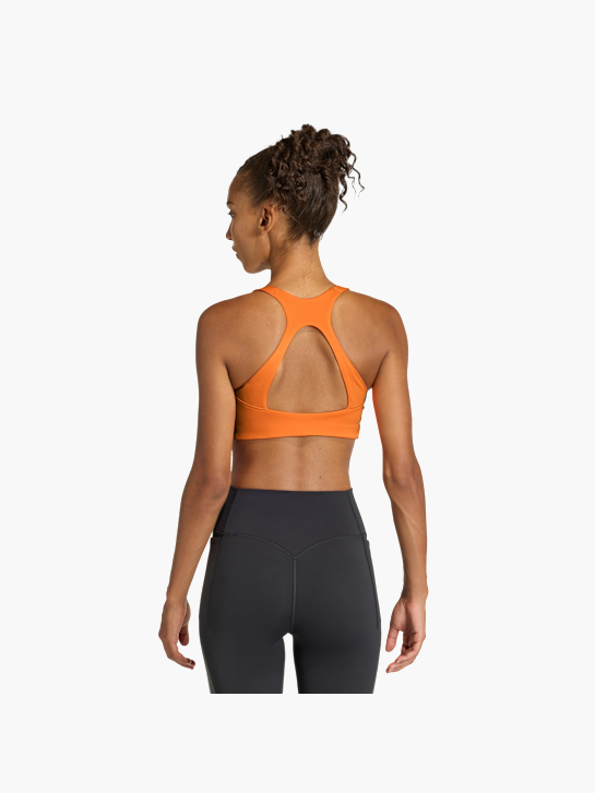 adidas Optime Workout BH, mittlere Belastung Orange 156821 4