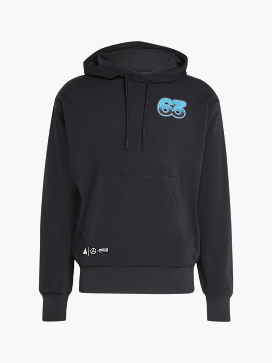 adidas Mercedes - AMG Petronas Formula One Team George Russell Graphic Hoodie Schwarz 142895 1