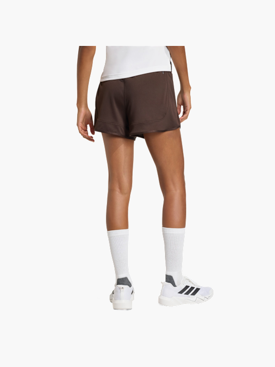 adidas Pacer Essentials Knit High-Rise Shorts Braun 156334 3