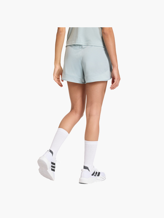 adidas Pacer Essentials Knit High-Rise Shorts Grün 156335 3