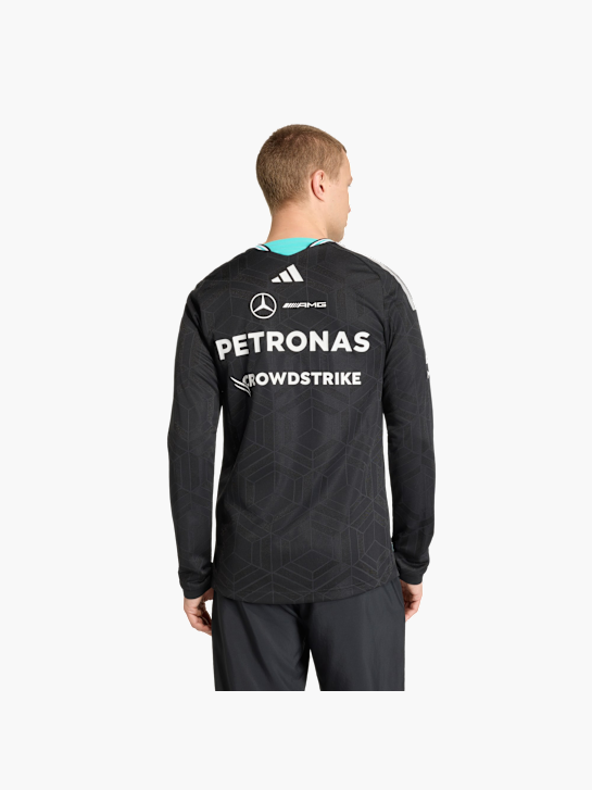 adidas MERCEDES - AMG PETRONAS FORMULA 1 TEAM AUTHENTIC LANGÄRMELIGES FAHRERTRIKOT Schwarz 157358 3