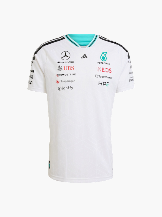 adidas MERCEDES - AMG PETRONAS FORMULA 1 TEAM DRIVER AUTHENTIC TRIKOT Weiß 157282 1