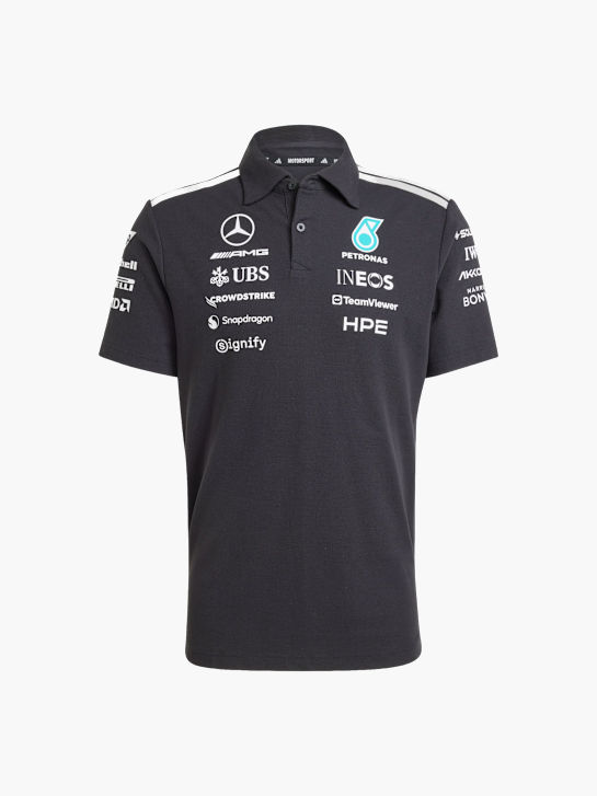 adidas MERCEDES - AMG PETRONAS FORMULA 1 TEAM ENGINEERS POLOSHIRT Schwarz 157326 1