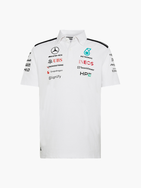 adidas MERCEDES - AMG PETRONAS FORMULA 1 TEAM ENGINEERS POLOSHIRT Weiß 157327 1