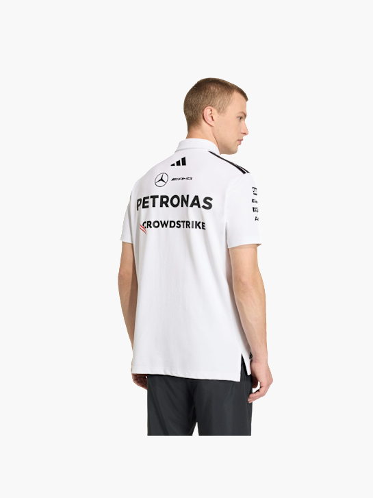 adidas MERCEDES - AMG PETRONAS FORMULA 1 TEAM ENGINEERS POLOSHIRT Weiß 157327 3
