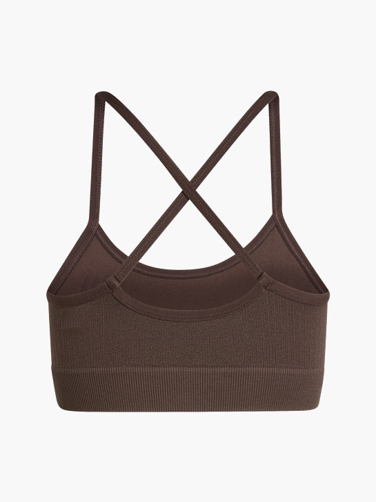 adidas Workout Essentials leicht stützender Strick-BH Braun 169457 2