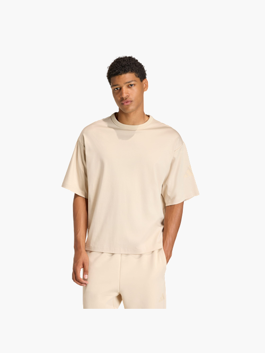 adidas Soft Lux T-Shirt Beige 156303 2
