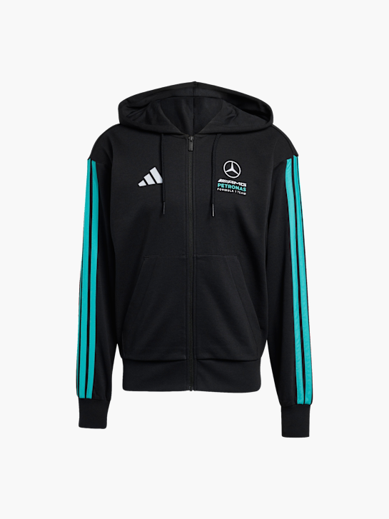 adidas MERCEDES - AMG PETRONAS FORMULA 1 TEAM DNA KAPUZENJACKE Schwarz 157352 1