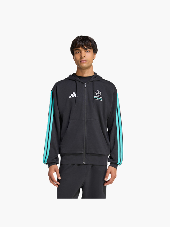 adidas MERCEDES - AMG PETRONAS FORMULA 1 TEAM DNA KAPUZENJACKE Schwarz 157352 2