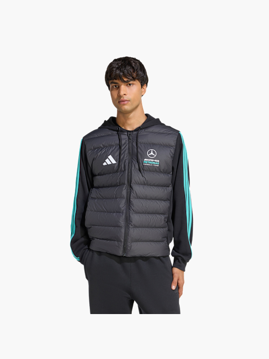 adidas MERCEDES - AMG PETRONAS FORMULA 1 TEAM DNA PUFFER JACKE Schwarz 157312 2