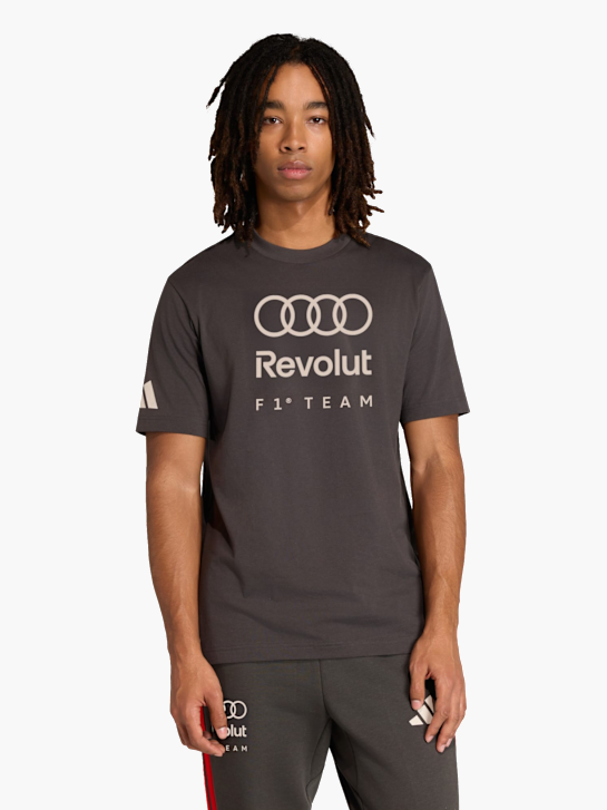 adidas AUDI REVOLUT F1 TEAM DNA GRAFIK T-SHIRT Schwarz 169505 2