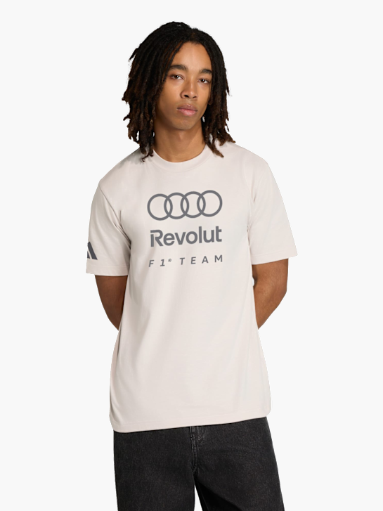 adidas AUDI REVOLUT F1 TEAM DNA GRAFIK T-SHIRT Weiß 169506 2