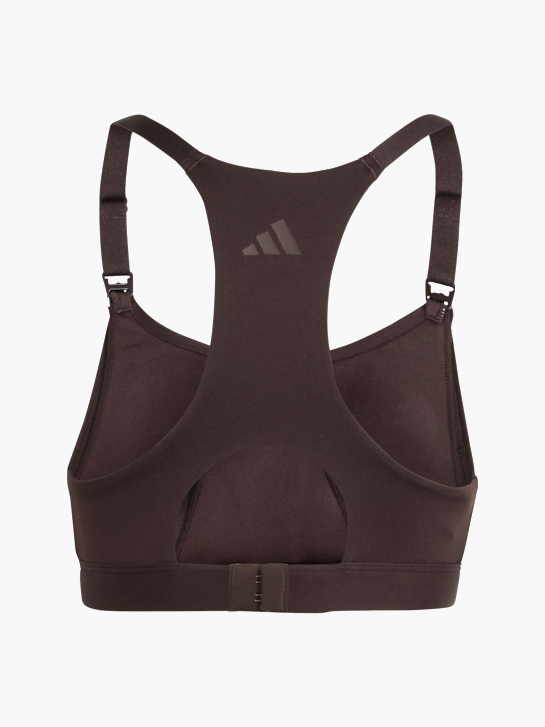 adidas Optime Workout Still-BH, mittlere Belastung Braun 157362 2