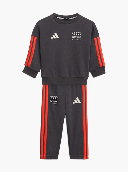 adidas AUDI REVOLUT F1 TEAM DNA KIDS JOGGINGANZUG Schwarz 169660 1