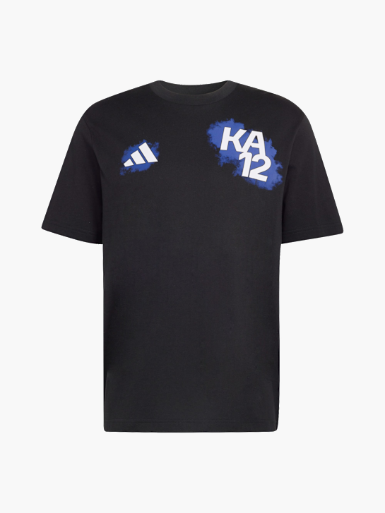adidas MERCEDES AMG PETRONAS FORMULA 1 TEAM KIMI ANTONELLI NAME & NUMBER T-SHIRT Schwarz 169641 1