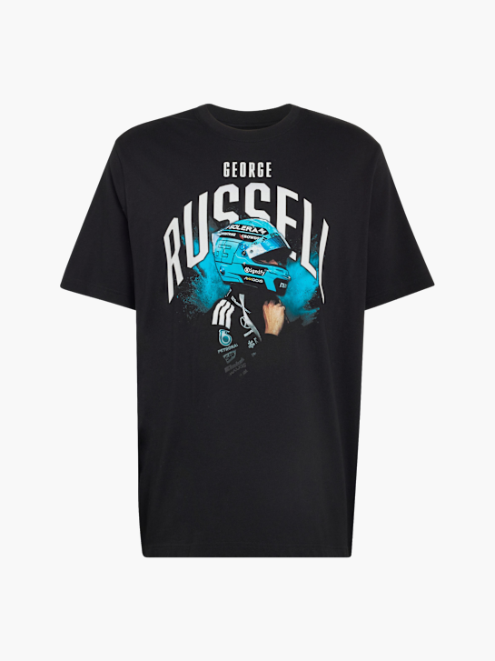 adidas MERCEDES - AMG PETRONAS FORMULA 1 TEAM GEORGE RUSSELL GRAFIK-T-SHIRT Schwarz 157361 1