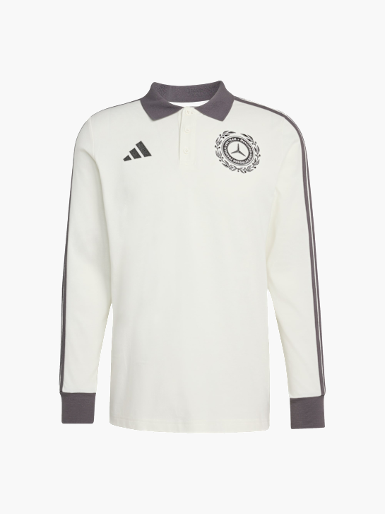 adidas MERCEDES - AMG PETRONAS FORMULA 1 TEAM SILVER ARROWS ICON MEN POLOSHIRT Weiß 157365 1