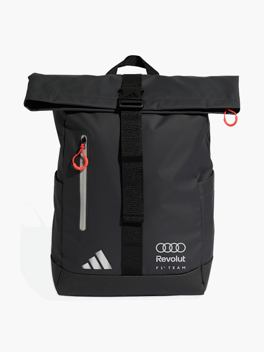 adidas AUDI REVOLUT F1 TEAM ROLL TOP HYBRID RUCKSACK Schwarz 168960 1