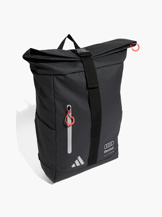 adidas AUDI REVOLUT F1 TEAM ROLL TOP HYBRID RUCKSACK Schwarz 168960 2