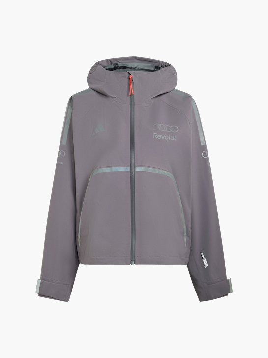 adidas AUDI REVOLUT F1 TEAM ENGINEERS & MARKETING REGENJACKE Grau 169129 1