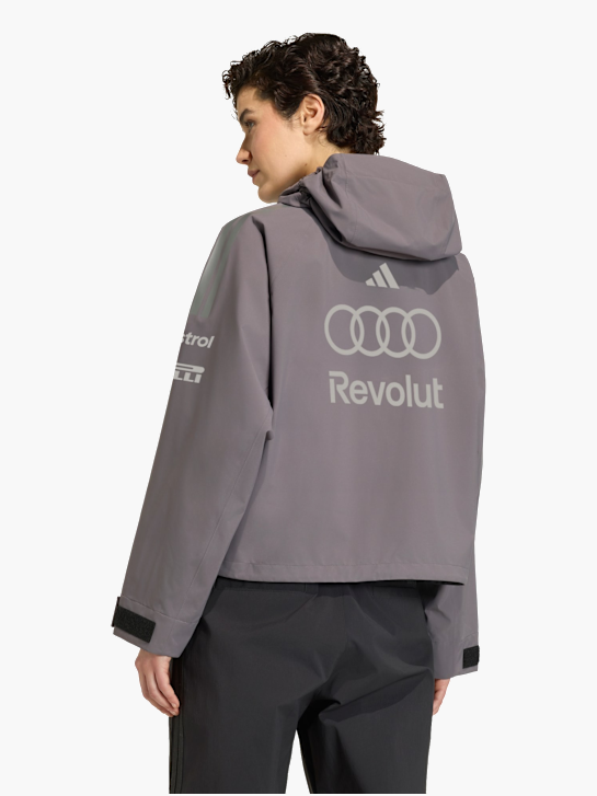 adidas AUDI REVOLUT F1 TEAM ENGINEERS & MARKETING REGENJACKE Grau 169129 3