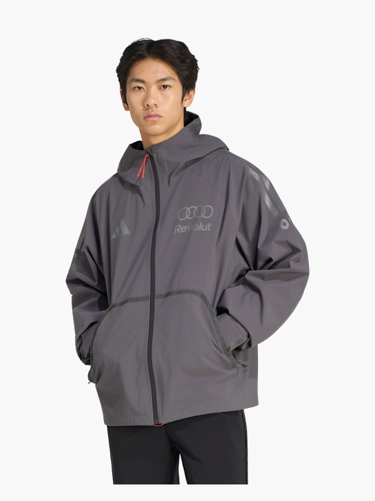 adidas AUDI&nbsp;REVOLUT&nbsp;F1&nbsp;TEAM&nbsp;ENGINEERS&nbsp;&&nbsp;MARKETING&nbsp;REGENJACKE Grau 169650 2