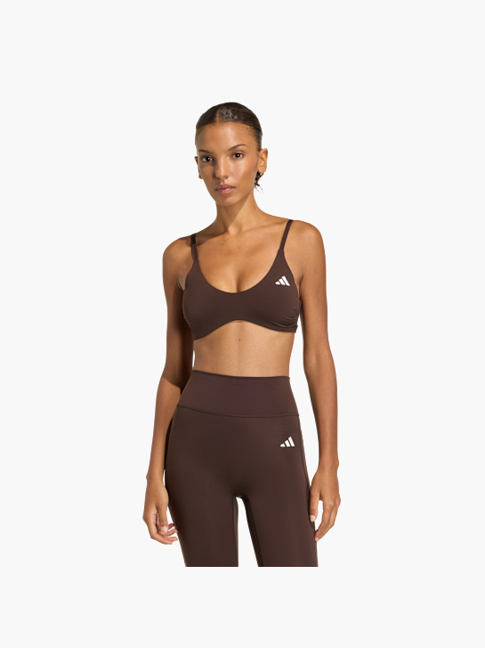 adidas Leicht stützender Optime Essentials Workout BH Braun 156090 3
