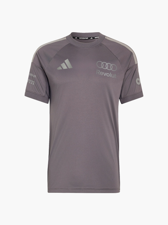 adidas AUDI REVOLUT F1 TEAM DRIVER REPLICA T-SHIRT Grau 169521 1