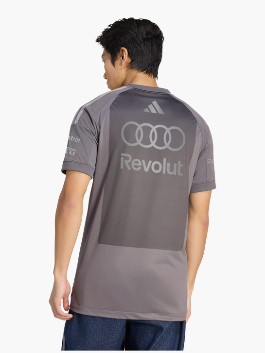 adidas AUDI REVOLUT F1 TEAM DRIVER REPLICA T-SHIRT Grau 169521 3