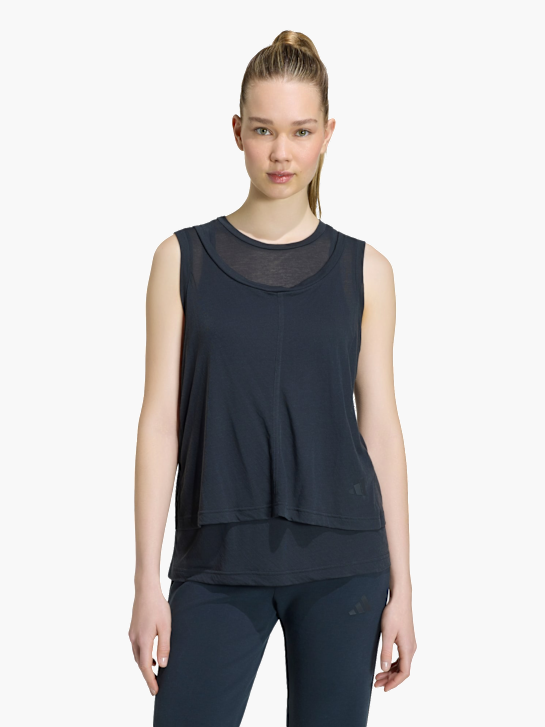 adidas SOFT LUX SHEER TANK TOP Schwarz 169470 2